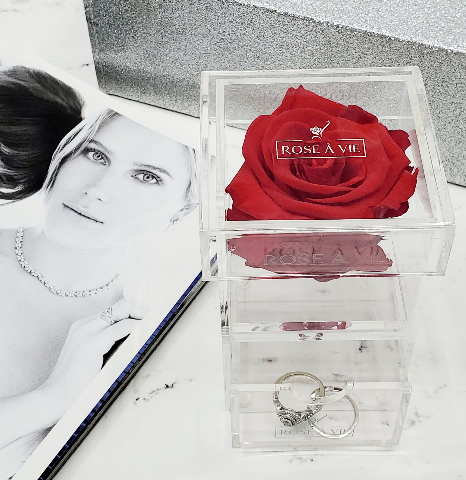 Acrylic Rose Box Collection